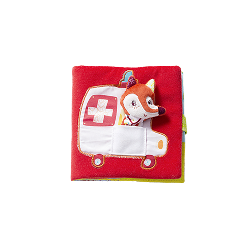 Livre tissu Alice Docteur